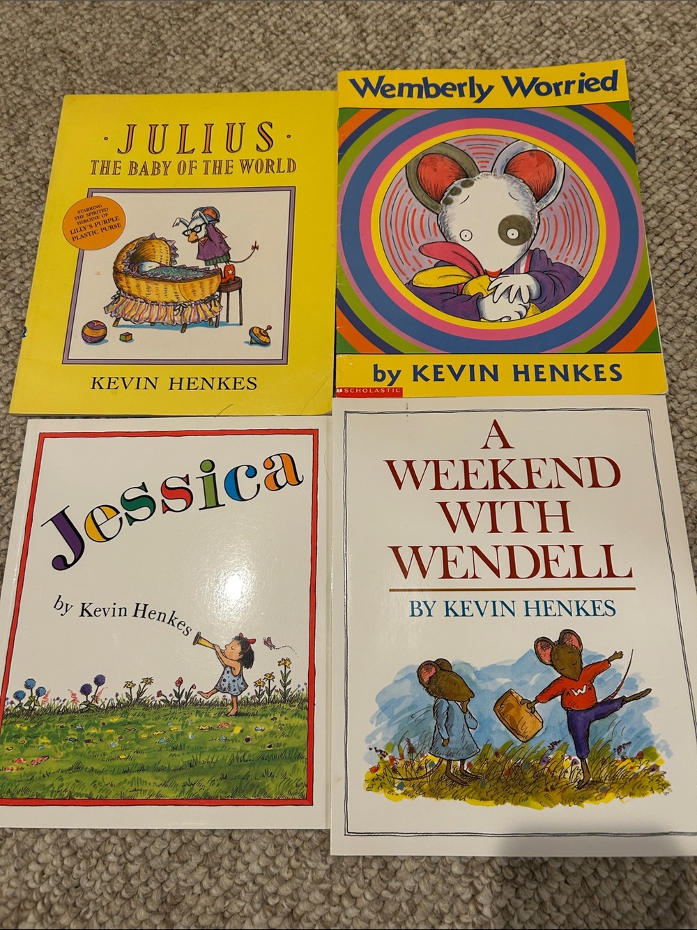 8 Kevin Henkes Children's Book Set - Paperback